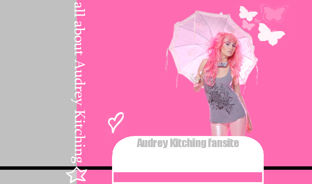 •▪▫All about Audrey Kitching || the newest fansite about her▪▫•